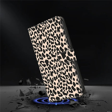 For Google Pixel 9a Case Pattern Printed Protective Cover TPU+PU Leather Flip Phone Case