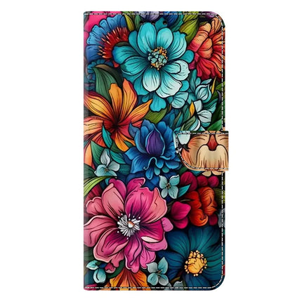 For Google Pixel 9a Case Pattern Printed Protective Cover TPU+PU Leather Flip Phone Case