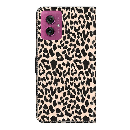 For Motorola Moto G55 5G Case Pattern Printed Protective Cover TPU+PU Leather Flip Phone Case