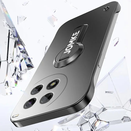 For OnePlus Ace 3 Pro 5G Case Hard PC Frameless Baking Paint Kickstand Phone Cover