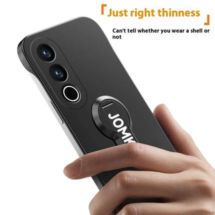 For OnePlus Ace 3V 5G Case Hard PC Frameless Baking Paint Kickstand Phone Cover