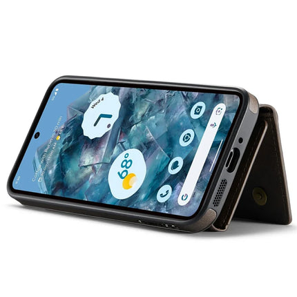 DG.MING M6 Series For Google Pixel 9 Pro XL Case Magnetic Wallet PU+PC+TPU Phone Cover