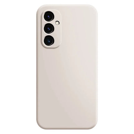 For Samsung Galaxy A26 5G TPU Case Straight Edge Protection Phone Cover - Beige