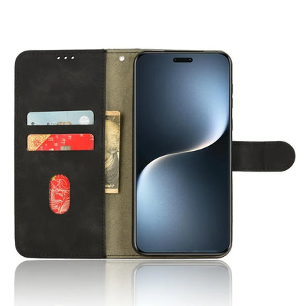 For Honor Magic7 Pro 5G Leather Case Skin-Feel Anti-Drop Wallet Flip Phone Cover