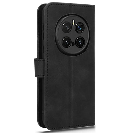 For Honor Magic7 Pro 5G Leather Case Skin-Feel Anti-Drop Wallet Flip Phone Cover