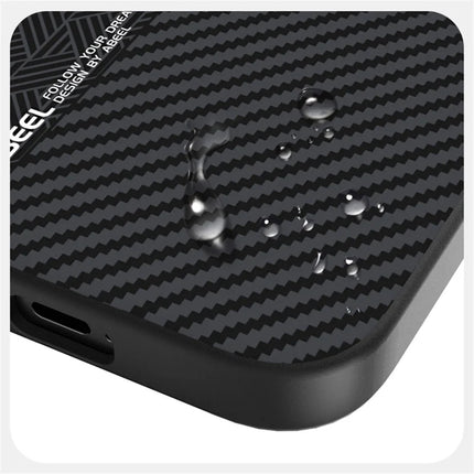ABEEL For Google Pixel 9a Case PC + TPU + Aluminum Alloy + PU Leather Phone Cover Compatible with MagSafe