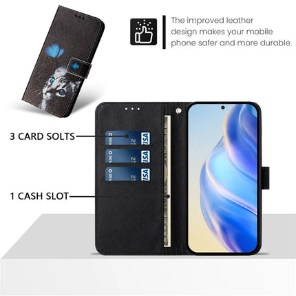 For Samsung Galaxy A05 4G Case Pattern Printing Wallet Phone Cover with Strap