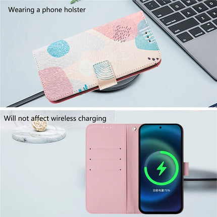 For Samsung Galaxy A05 4G Case Pattern Printing Wallet Phone Cover with Strap