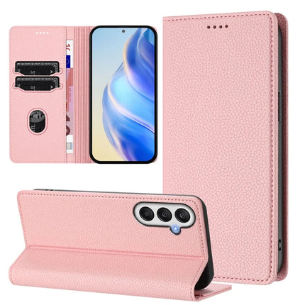 For Samsung Galaxy A54 5G Wallet Case RFID Blocking Litchi Texture Leather Mobile Cover
