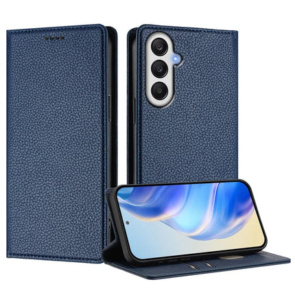For Samsung Galaxy A35 5G Wallet Case RFID Blocking Litchi Texture Leather Mobile Cover