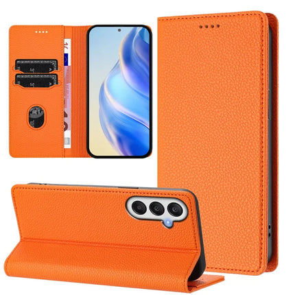 For Samsung Galaxy A35 5G Wallet Case RFID Blocking Litchi Texture Leather Mobile Cover