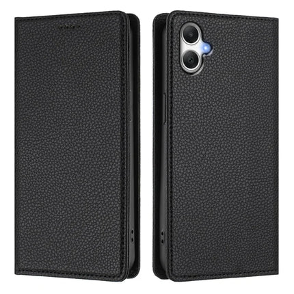 For Samsung Galaxy A06 Wallet Case RFID Blocking Litchi Texture Leather Mobile Cover