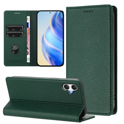For Samsung Galaxy A06 Wallet Case RFID Blocking Litchi Texture Leather Mobile Cover