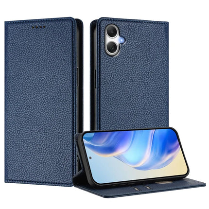 For Samsung Galaxy A06 Wallet Case RFID Blocking Litchi Texture Leather Mobile Cover