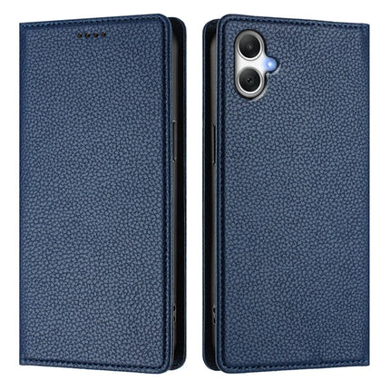 For Samsung Galaxy A06 Wallet Case RFID Blocking Litchi Texture Leather Mobile Cover