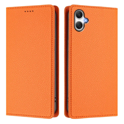 For Samsung Galaxy A06 Wallet Case RFID Blocking Litchi Texture Leather Mobile Cover