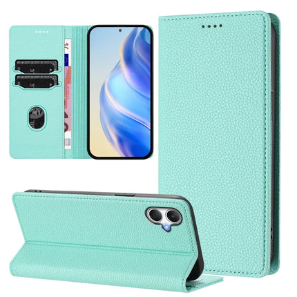 For Samsung Galaxy A05 4G Wallet Case RFID Blocking Litchi Texture Leather Mobile Cover
