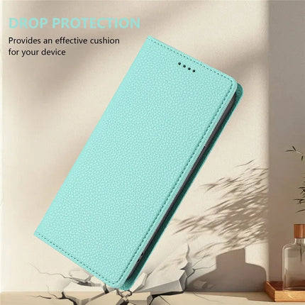 For Samsung Galaxy A05 4G Wallet Case RFID Blocking Litchi Texture Leather Mobile Cover