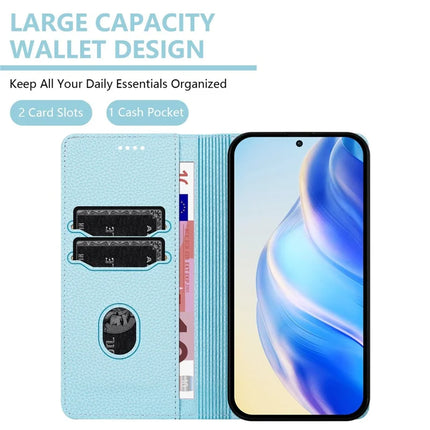 For Samsung Galaxy A05 4G Wallet Case RFID Blocking Litchi Texture Leather Mobile Cover