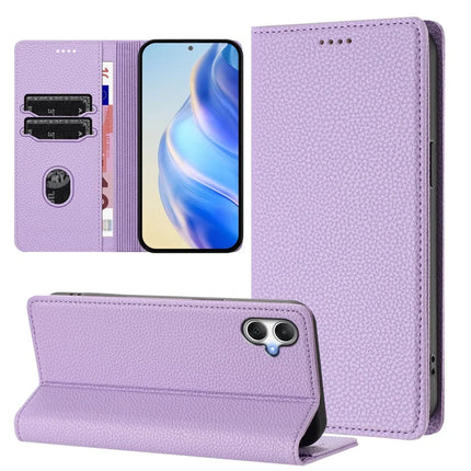 For Samsung Galaxy A05 4G Wallet Case RFID Blocking Litchi Texture Leather Mobile Cover