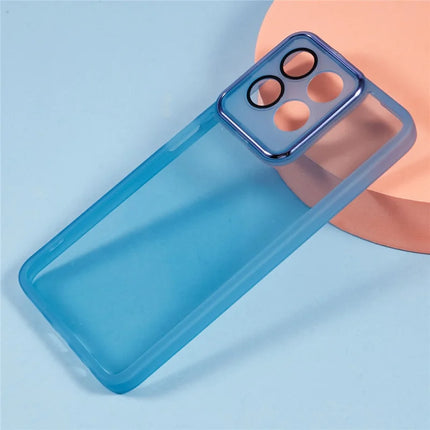 For Honor X5b / X5b Plus Case Electroplated Camera Frame TPU Phone Cover
