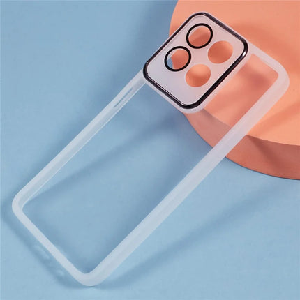 For Honor X5b / X5b Plus Case Electroplated Camera Frame TPU Phone Cover