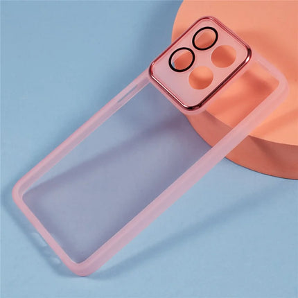 For Honor X5b / X5b Plus Case Electroplated Camera Frame TPU Phone Cover