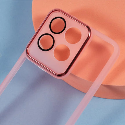 For Honor X5b / X5b Plus Case Electroplated Camera Frame TPU Phone Cover