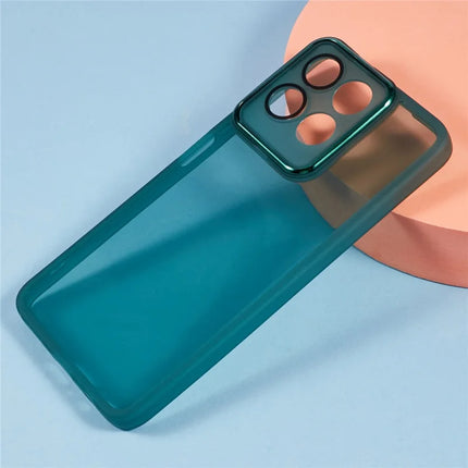 For Honor X5b / X5b Plus Case Electroplated Camera Frame TPU Phone Cover