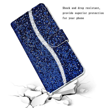 For Samsung Galaxy A16 5G / A16 4G Case PU Leather Wallet Card Slots Glitter Phone Cover