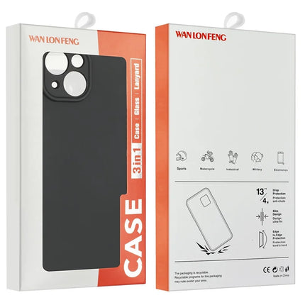WANLONFENG RB2 Series for OnePlus 13 Case Soft TPU Phone Cover with Screen Protector