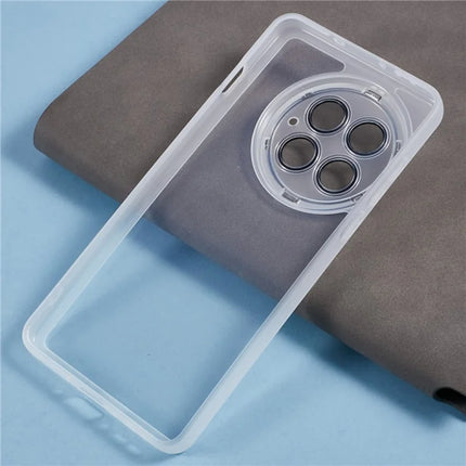 WANLONFENG DKSM Series for OnePlus 13 TPU Case Electroplated Frame with Tempered Glass