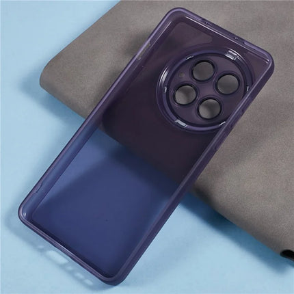 WANLONFENG DKSM Series for OnePlus 13 TPU Case Electroplated Frame with Tempered Glass