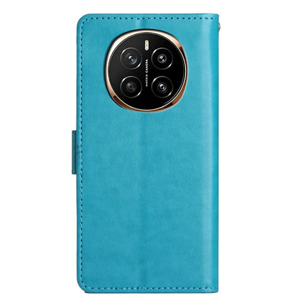 For Honor Magic7 5G Case PU Leather Phone Wallet Cover with Strap