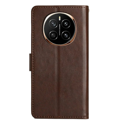 For Honor Magic7 5G Case PU Leather Phone Wallet Cover with Strap