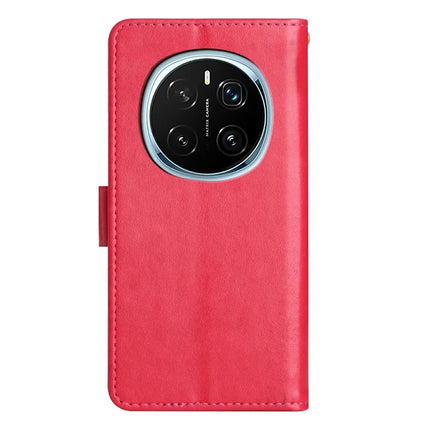 For Honor Magic7 Pro 5G Case PU Leather Phone Wallet Cover with Strap
