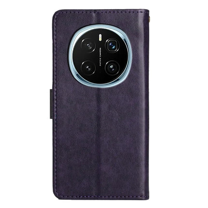For Honor Magic7 Pro 5G Case PU Leather Phone Wallet Cover with Strap