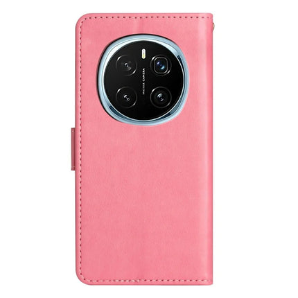 For Honor Magic7 Pro 5G Case PU Leather Phone Wallet Cover with Strap