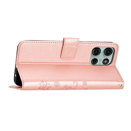 For Motorola Moto G75 5G Case PU Leather Phone Wallet Cover with Strap