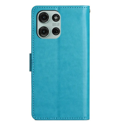 For Motorola Moto G75 5G Case PU Leather Phone Wallet Cover with Strap