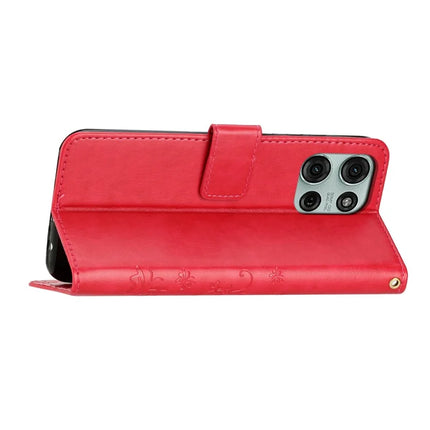 For Motorola Moto G75 5G Case PU Leather Phone Wallet Cover with Strap
