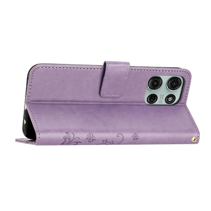 For Motorola Moto G75 5G Case PU Leather Phone Wallet Cover with Strap