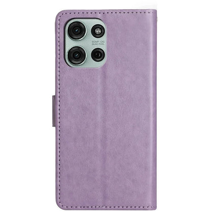 For Motorola Moto G75 5G Case PU Leather Phone Wallet Cover with Strap