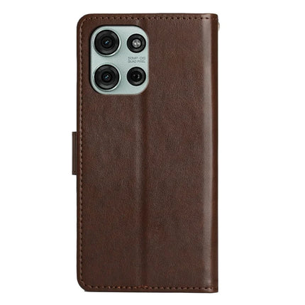 For Motorola Moto G75 5G Case PU Leather Phone Wallet Cover with Strap