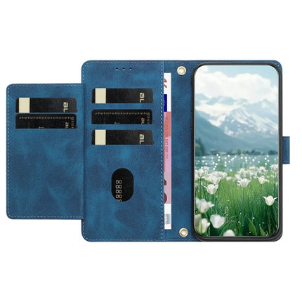 For Google Pixel 9a Case Tulip Leather Phone Cover with 5 Card Slots Wallet