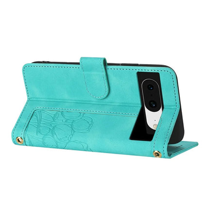 For Google Pixel 8a Case Tulip Leather Phone Cover with 5 Card Slots Wallet