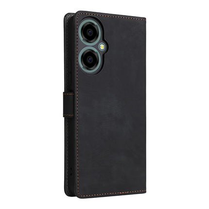 For BLU G64 Wallet Case RFID Blocking PU Leather Cover Stand View