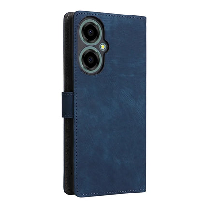 For BLU G64 Wallet Case RFID Blocking PU Leather Cover Stand View