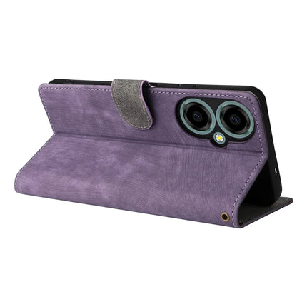 For BLU G64 Wallet Case RFID Blocking PU Leather Cover Stand View