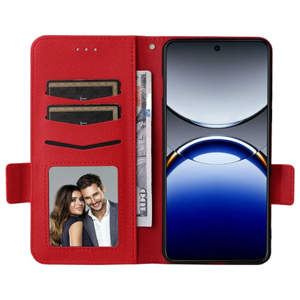 For Oppo Find X8 Pro 5G Case Litchi Texture PU Leather Wallet Flip Phone Cover